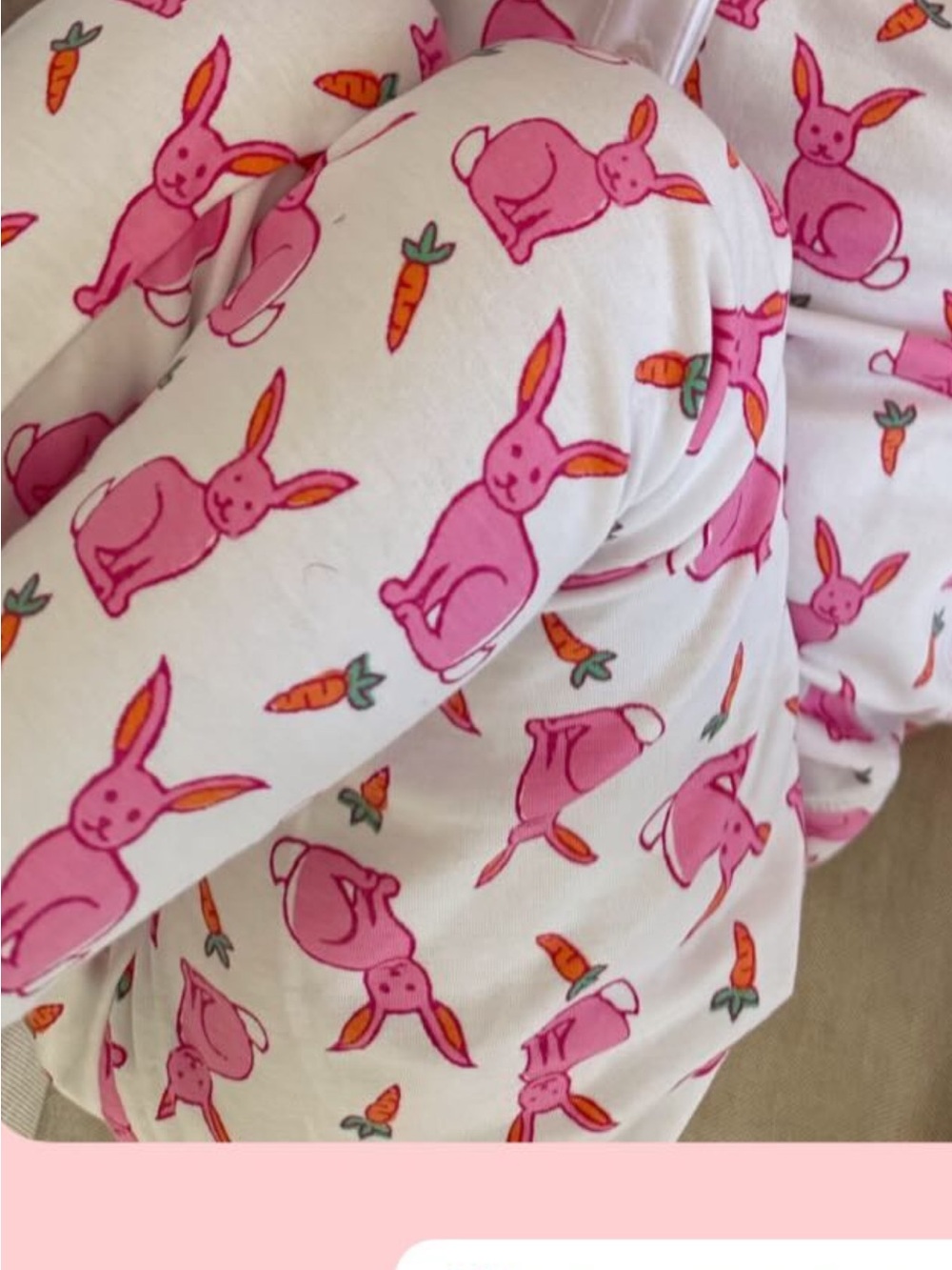 Roller Rabbit kids Romy Rabbit Pajama Set - Picture 3 of 3